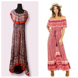 Roaman’s High Low Maxi Dress BNWT